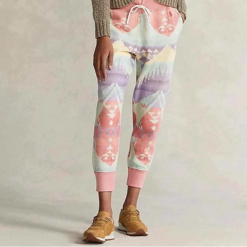Ralph Lauren Pastel Patterned Joggers